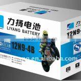 LiYang Dry Charged Motorcycle Battery 12V 4A thumbnail-1