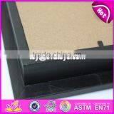 Wholesale Home Decoration Black Wooden Cheap Picture Frames W09A006 thumbnail-4