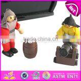 2017 Most Popular Boys Diy Wooden Toy Pirate Ships for Sale Top Sale Kids Wooden Toy Pirate Ships for Sale W03B062 thumbnail-6