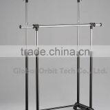 High Quality Movable Metal Rotating Clothes Rack thumbnail-4
