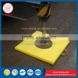 HongKong market wear resistant pe black crane outrigger mat