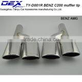 Best Price High Quality Car Part Tuning B-enz Amg C200 Exhaust Muffler Tip thumbnail-6