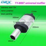 High Quality Racing Spare Part Exhaust System Universal Muffler Performance thumbnail-1