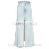 Best Selling Autumn Ladies Long Denim Skirts Pattern Customized thumbnail-3