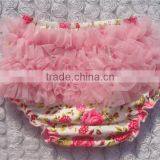 High Quality Girls' Cotton Woven Baby Ruffles Bloomers thumbnail-5