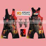 2012 Newest Design Wrestling Singlets for Men thumbnail-1