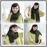 Factory Make Promotional Cheap Price High Quality Popular Lovely Girl Cheap Winter Knitted Acrylic Scarf thumbnail-2