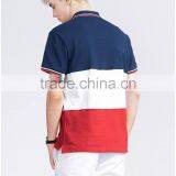 Short Sleeve Colorblock Softextile Polo t Shirt thumbnail-3