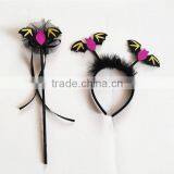 Halloween Party Pumpkin Butterfly Wings Child Fancy Dress Pumpkin Costume Set thumbnail-5