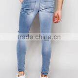 2016 Trendy Skinny Jeans Distressed DenimJeans Soft Quality Jeans thumbnail-2