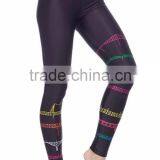 Custom Sublimation Printed Colorful Tight Womens High Wholesale thumbnail-1