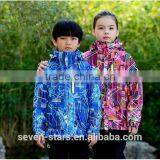 2017 3 in 1 Colorful Polyester Kids Varsity Jacket thumbnail-1