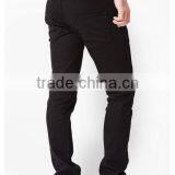 Man Solid Black Sexy Low Rise Custom Skinny Fit Jeans thumbnail-2