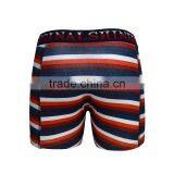 Stripe Printed Cotton Spandex Man Underwear Boxers thumbnail-3