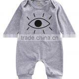 S60690B 2017 Cartoon Big Eyes Infant Babys Clothes Long Sleeve Cotton Romper thumbnail-2
