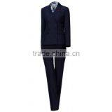 Fashion Airline Pilot Stewardess Uniform/ Female Aerial Work Clothes Air Stewardess Uniform thumbnail-4
