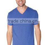 Next Level Apparel Men's Tri-Blend V Tee - Made From 50% Polyester, 25% Cotton and 25% Rayon Jersey. Comes With Your Logo. thumbnail-2