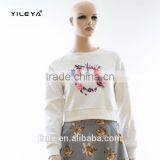 New Design Girls Simple Sporty Casual Blouse Women Fashion Long Sleeve Short Blouse thumbnail-1