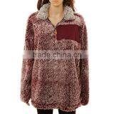 FACTORY Wholesale Quarter Zip Pullover thumbnail-6