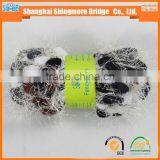 China Textile Factory Direct Wholesale 100% Polyester Spun Dyed Yarn Hand Knitting Velvet Twist Feather Yarn in Low Price thumbnail-4