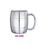 Beer Mugs Stainless Steel 304 Dual Wall thumbnail-1