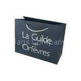 Luxury 200gsm White Kraft Recycled Paper Bags , CMYK / Pantone thumbnail-1