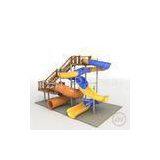 Long Swimming Pool Slides , Holiday Resort Hotel Summer Fun Body Slide thumbnail-1