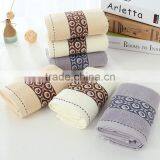 luxury towel custom made,wholesale cotton size face towel