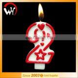Wholesale Star Shape Cake Decor Birthday Number Candle