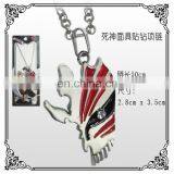 New Style Hot Silver Kurosaki Ichigo Mask Bleach Necklace Wholesale Fashion Anime
