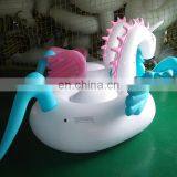 6P Giant Swimming Inflatable Pegasus Pink and Blue Wings Pool Float With EN71 Certification thumbnail-6