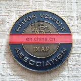 Top Quality Soft Enamel Shield Logo Combined Coin thumbnail-2
