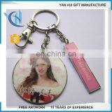 Hot Sale Rhinestone Tassel Keychain Horse Animal Zinc Alloy Metal Keychain Custom Ring Key Chain Tassels Keychain thumbnail-2