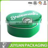Heart Shaped Wedding Candy Packaging Metal Tin Box for Chocolate