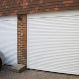 Aluminum roller shutters for garage doors