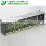 650gsm heavy duty vinyl open top container cover , container tarpaulin cover