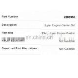 Natural Gas Engine Parts Gasket Kit 2881955