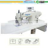 High-speed Direct Drive Synchronous Compound Feed Heavy Duty Lockstitch Sewing Machine