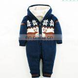 Christmas Spetial Fleece Jumpsuit Baby Rompers Sweater for Baby thumbnail-1