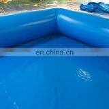 6m x 6m Outdoor Waterslide Inflatable Pool Square Inflatable Kids Children's Swimming Pool For Water Slide thumbnail-6