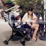 2020 baby High Quality OEM 3 in 1 Baby Stroller Child Pram with EN1888/ASTMF 833 the seat carrycot and car seat in one frame