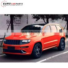 JP SRT8 style 2015 year~ body kit front bumper side skirts rear bumper over fenders Rear diffuser hood cover