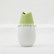 Ceramic Ornaments Color Origami Line Crack Glaze Simple Home Office Decoration Vase thumbnail-5