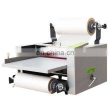 L380 Hot Roll Laminator for Printing Shop 375mm Width Lamination Size Thermal Automatic Laminator Machine thumbnail-1