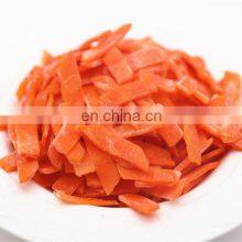Sinocharm BRC A Approved 6-8MM IQF Carrot Slices Frozen Carrot thumbnail-2