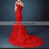 C71685A Women Sexy Party Dress Lace Mermaid Wedding Dress thumbnail-1