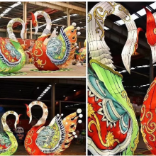 Chinese Traditional Handmade Festival Lantern Zigong Decorative Colorful Lantern Festival Show thumbnail-3