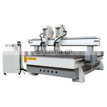 SENKE Hot Sale 1325 Double Heads CNC Router MDF Solid Wood Engraving Machine thumbnail-1