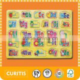 Pollution-free Cartoon Puzzle Colorful Letter Toys Learning Letters Sets Puzzle For Children