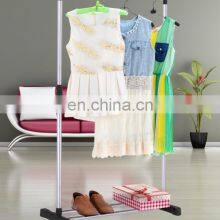 High Quality Single Pole Standing Shoes Tower Stainless Steel Magnetic Umbrella Clothes Hanger Pole thumbnail-2